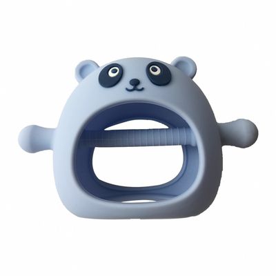 Αγορά BPA βαθμός τροφίμων μορφής της Panda παιχνιδιών Teether μωρών σιλικόνης που προσαρμόζεται ελεύθερος online manufacture
