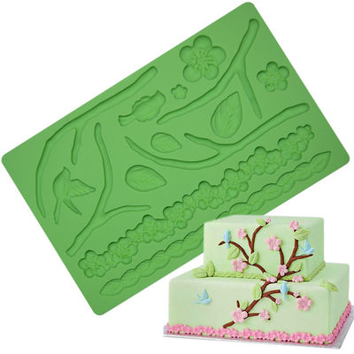 Αγορά Fondant ορθογωνίων μη ολίσθησης τα έπιπλα κέικ χαλιών ψησίματος φορμάρουν βιώσιμο online manufacture