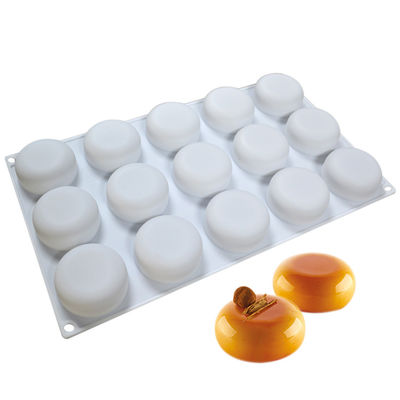 Mousse συνήθεια φορμών κέικ σιλικόνης γύρω από DIY για τη διακόσμηση κέικ