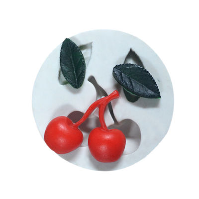 Οικιακό Fondant Bakeware φορμών ψησίματος σιλικόνης κερασιών για τη διακόσμηση κέικ