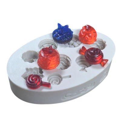 Fondant σιλικόνης διακοσμήσεων κέικ φορμάρει το μέγεθος συνήθειας βαθμού τροφίμων