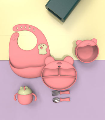 Η FDA ενέκρινε το MHC Baby Tableware Εύκολο καθαρισμού πλάκα αναρρόφησης για 6 μηνών μωρό